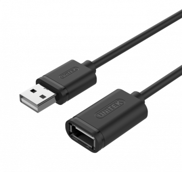 UNITEK Y-C449GBK Unitek USB extension converter USB2.0 AM-AF, 1,5m; Y-C449GBKUNITEK Y-C449GBK Unitek USB extension converter USB2.0 AM-AF, 1,5m; Y-C449GBK