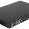 Switch|DAHUA|DH-PFS3220-16GT-240-V2|Type L2|Desktop/pedestal|2xSFP|PoE ports 16|240 Watts|DH-PFS3220-16GT-240-V2