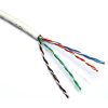 Datu kabelis 4x2x0.5mm AWG24 Cat5e U UTP balts LSZH 305m