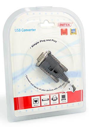 Unitek Adapter USB do Serial ; Y-108Unitek Adapter USB do Serial ; Y-108