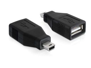 Delock Adapter USB 2.0 F > USB-mini M 65277Delock Adapter USB 2.0 F > USB-mini M 65277