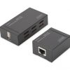 DA-70142 DIGITUS USB 2.0 via Cat 5/6 Extender (LIETOTS, strādā tikai uz vecajiem vind)