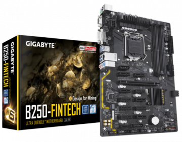 Mātesplate GIGABYTE GA-B250-FINTECH LGA 1151 Intel ATXMātesplate GIGABYTE GA-B250-FINTECH LGA 1151 Intel ATX