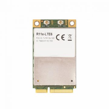 WRL ADAPTER LTE MINI PCI-E/R11E-LTE6 MIKROTIKWRL ADAPTER LTE MINI PCI-E/R11E-LTE6 MIKROTIK
