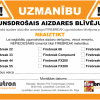 Firebreak ugunsdrošā aizdares blīvējuma uzlīmes