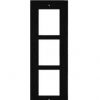 ENTRY PANEL 3MOD. FLUSH FRAME/BLACK/ IP VERSO 9155013B 2N