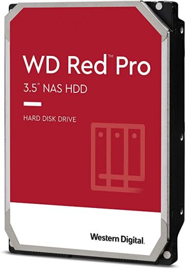 WD Red Pro NAS Hard Drive WD102KFBX - Hard drive - 10 TB - internal - 3.5" - SATA 6Gb/s - 7200