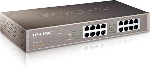 СЕТЕВОЙ КОММУТАТОР 16 ПОРТОВ 1000M/TL-SG1016D TP-LINK