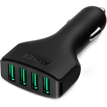Aukey 4 port car usb charger