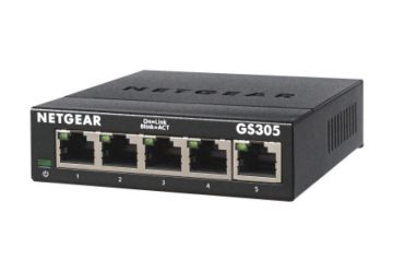 NETGEAR 5-port Gigabit Ethernet Unmanaged Switch GS305NETGEAR 5-port Gigabit Ethernet Unmanaged Switch GS305