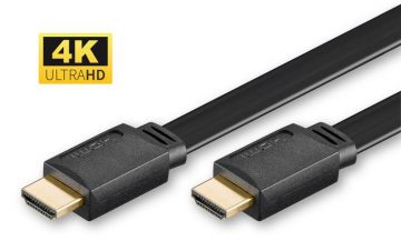 MicroConnect HDMI v1.4 19 - 19 3m M-M, FLAT (HDM19193V1.4FLAT)