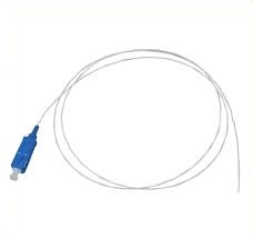 Optiskas šķiedras pigtail SC/UPC, SM 9/125 G652D (OS2), LSZH, Tight, Balts, 2m (KAMAX EUROPE) PT-OS2