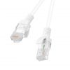 LANBERG patchcord cat.5e 5m white (PCU5-10CC-0500-W)