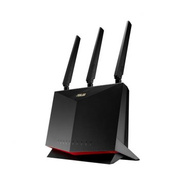 Wireless Router|ASUS|Wireless Router|2600 Mbps|Wi-Fi 5|USB 2.0|1 WAN|4×10/100/1000M|Number of antennas 4|4G-AC86U