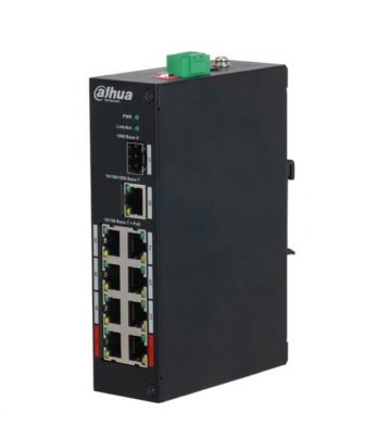 Switch|DAHUA|PFS3110-8ET-96-V2|PoE ports 8|96 Watts|DH-PFS3110-8ET-96-V2Switch|DAHUA|PFS3110-8ET-96-V2|PoE ports 8|96 Watts|DH-PFS3110-8ET-96-V2