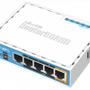 MikroTik RB952Ui-5ac2nD hAP ac lite 802.11ac, 2.4/5.0, 10/100 Mbit/s, Ethernet LAN (RJ-45) ports 5,