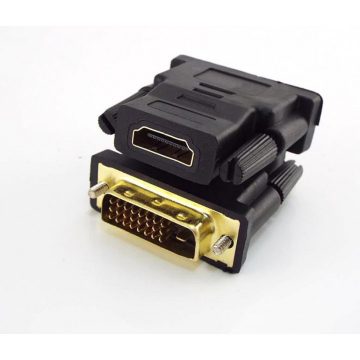 HDMI male to DVI femaile adapter:DVI-D 24+1p F