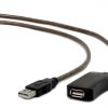 Gembird USB 2.0 active extension cable 10m