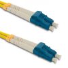 QOLTEC 54014 Patchcord fiber optic LC/UPC - LC/UPC | Singlemode | 9/125 | G652D | Duplex | 1m