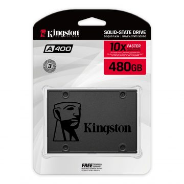 Kingston SSD A400 SERIES 480GB SATA3 2.5“ SA400S37/480G