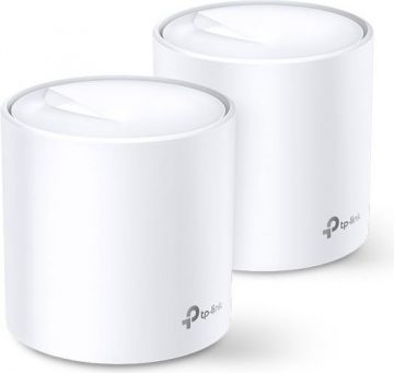 Wireless Router|TP-LINK|Wireless Router|2-pack|1800 Mbps|Mesh|IEEE 802.11a|IEEE 802.11n|IEEE 802.11ac|IEEE 802.11ax|DECOX20(2-PACK)