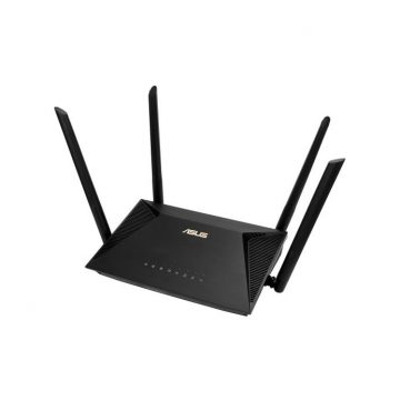 Wireless Router|ASUS|Wireless Router|1800 Mbps|Wi-Fi 6|USB|1 WAN|3×10/100/1000M|Number of antennas 4|RT-AX53U