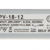 SLĒGIERĪCES ADAPTERIS 12V/1.5A/GPV