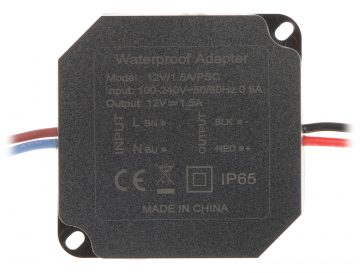 SLĒGIERĪCES ADAPTERIS 12V/1.5A/PSC