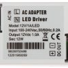 SLĒGIERĪCES ADAPTERIS 12V/1A/LED