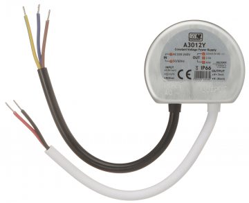 SLĒGIERĪCES ADAPTERIS 12V/2.5A-TP MW POWER