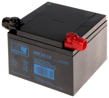 AKUMULATORS 12V/26AH-MW