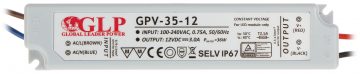 SLĒGIERĪCES ADAPTERIS 12V/3A/GPV