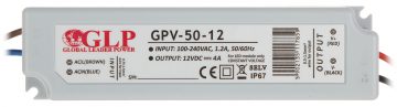 SLĒGIERĪCES ADAPTERIS 12V/4A/GPV