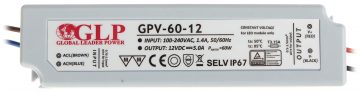 SLĒGIERĪCES ADAPTERIS 12V/5A/GPV