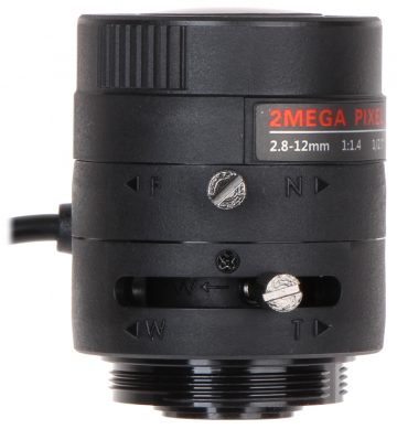 OBJEKTĪVA ZOOM IR MEGA-PIXEL 20CS27-2812/DC 2.8 … 12 mm DC LENEX