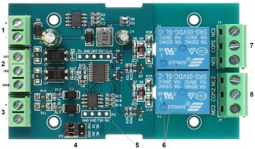 RELEJA MODULIS 2R-D7 Modbus RTU