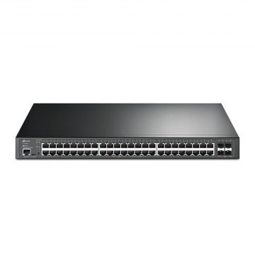 Коммутатор|TP-LINK|Тип L2+|Стойка|48x10Base-T / 100Base-TX / 1000Base-T|4xSFP+|1|1|48 портов PoE+|500 Вт|TL-SG3452XP
