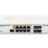 Switch|MIKROTIK|8x10Base-T / 100Base-TX / 1000Base-T|4xSFP|1xConsole|CRS112-8P-4S-IN