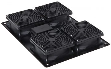 VENTILATORU PANELIS A19-4W RACK SKAPĪTIM