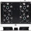 VENTILATORU PANELIS A19-4W RACK SKAPĪTIM