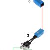 ADAPTERIS AD-UTP/R 2x RJ45 / 1x RJ45