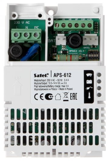 NEPĀRTRAUKTĀ IMPULSU BAROŠANA APS-612 SATEL