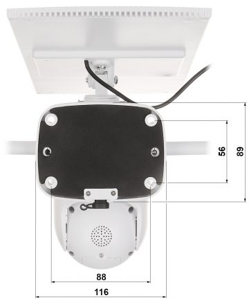 APTI W21S4G-TUYA 3MP PTZ IP kamera Smart IR