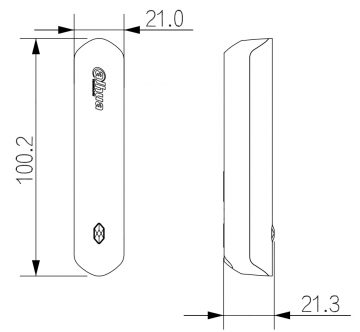 WIRELESS MAGNETIC CONTACT ARD323-W2(868) DAHUA