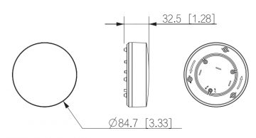 БЕСПРОВОДНОЙ ДЕТЕКТОР ЗАТОПЛЕНИЯ ARD912-W2(868) DAHUA