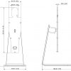 DESK STAND ASF072X-T1 DAHUA