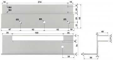 KRONŠTEINS STIKLA DURVĪM ASF280F DAHUA