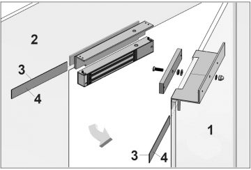 KRONŠTEINS STIKLA DURVĪM ASF280F DAHUA