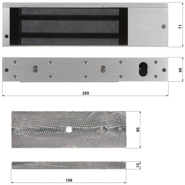 ELEKTROMAGNĒTISKAIS FIKSATORS ASF500A DAHUA