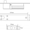 ELEKTROMAGNĒTISKĀ BULTSKRŪVE ASF802 REVERSĪVS DAHUA